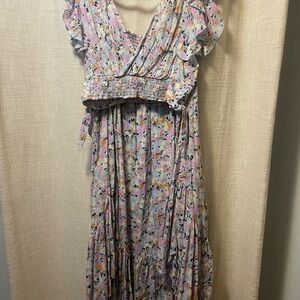 Free People Floral 2 piece set - Multicolor